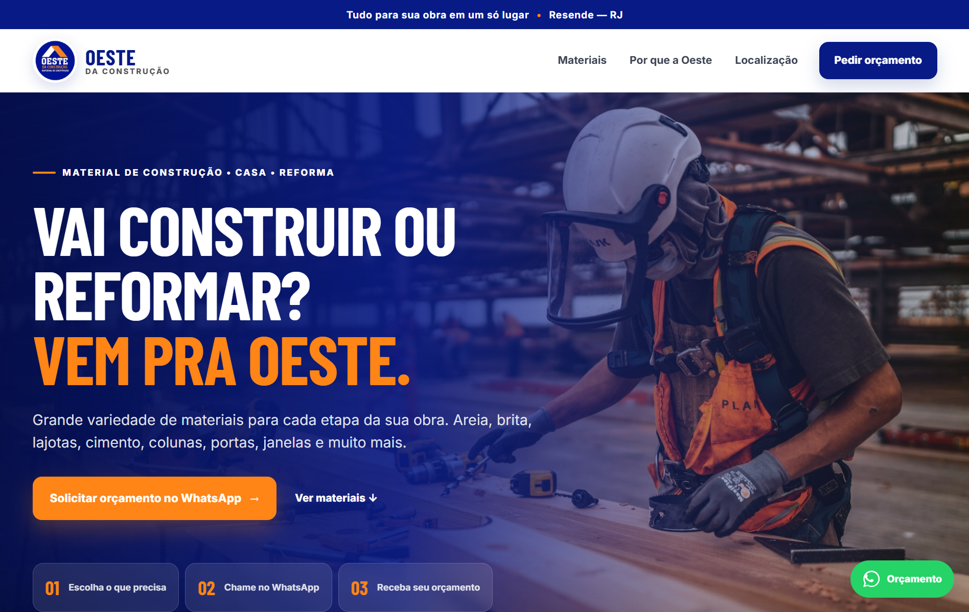 Oeste da Construção
